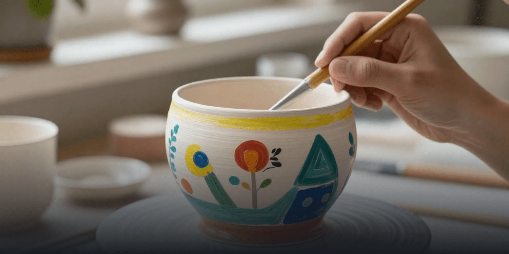 Ceramics / Pottery painting workshop in Luxembourg - see below
